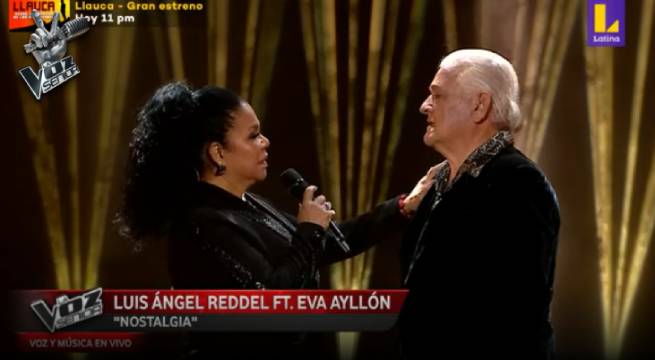 Luis Ángel Reddel y Eva Ayllón conmovieron a todos con el tema “Nostalgia”