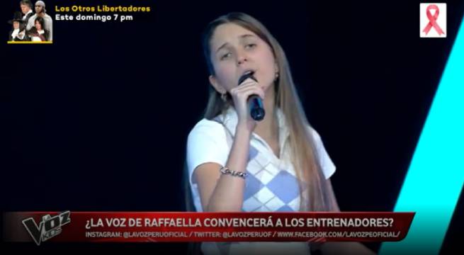 Raffaella Boronio sorprendió a los entrenadores con el tema “Bang Bang”