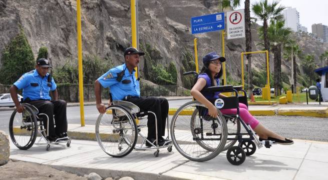 60 % de personas con discapacidad tienen dificultades para movilizarse en espacios públicos