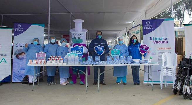 Brindan apoyo financiero a la Municipalidad de Lima para fortalecer las campañas de vacunación