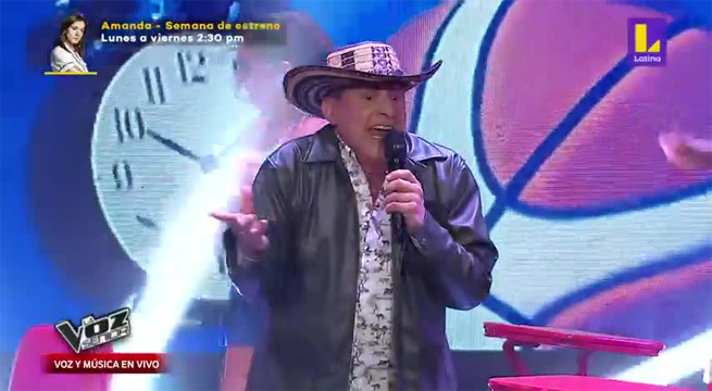 Carlos Alonso abrió la noche de eliminación cantando “Carito”