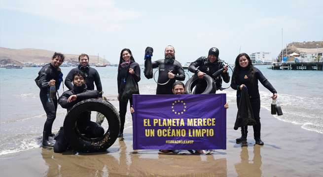 Latina Televisión y la Unión Europea se unen para proteger juntos la vida marina y limpiar nuestro océano