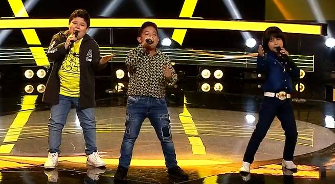 Axel, Angelo Villanueva y Stiven Franco tuvieron un gran duelo musical