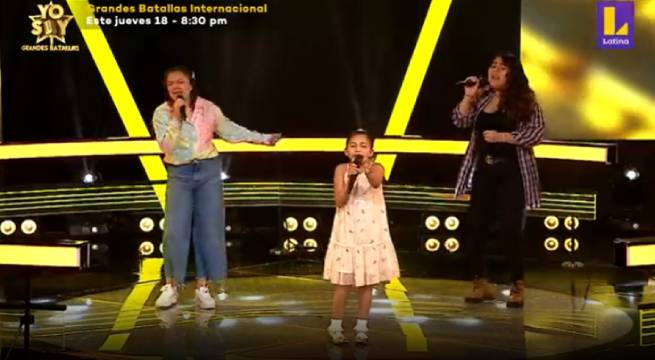 María Paz Muñoz, Génesis Torres y Tabatha Huertas sorprendieron con “Hasta la raíz”