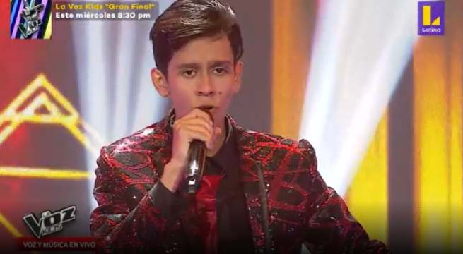 César Vicente interpretó el tema “Feeling Good” en la semifinal