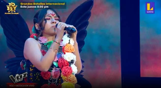 Luna Vásquez sorprendió al interpretar “La llorona” en la semifinal