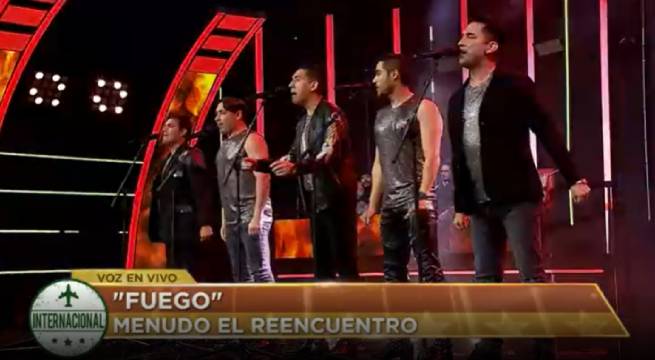 Los imitadores de Menudo El Reencuentro retaron al imitador de Eduardo Franco