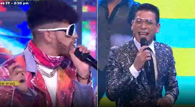 Los imitadores de Bad Bunny y Christian Yaipén se enfrentaron en duelo de desempate