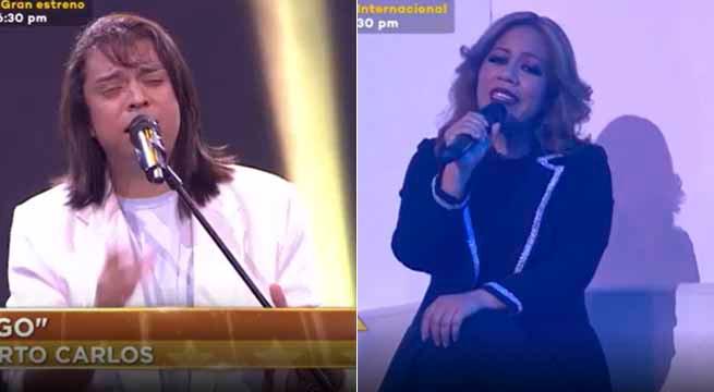 El imitador de Roberto Carlos se enfrentó a los imitadores del dúo Pimpinela