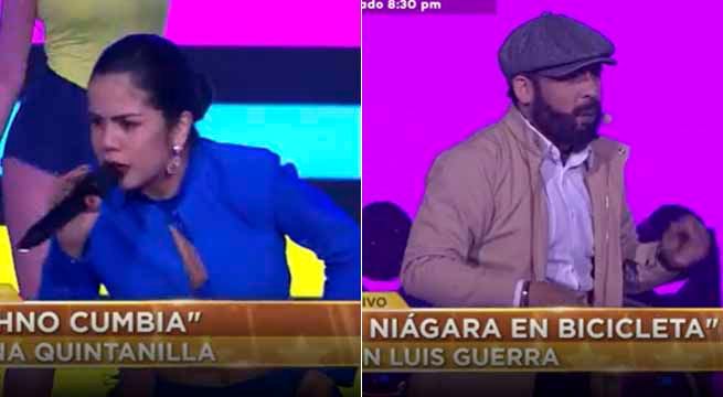 Los imitadores de Selena y Juan Luis Guerra se enfrentaron en la última batalla de la noche