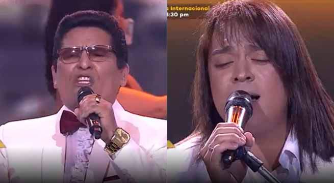 Los imitadores de Luis Abanto Morales y Roberto Carlos nos regalaron emocionante batalla