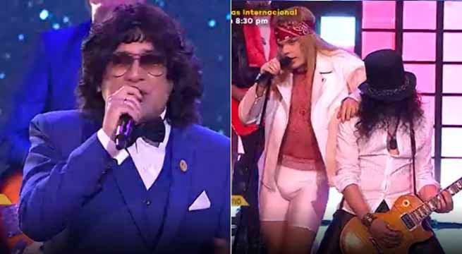 Los imitadores de Jorge Gatto y Axl Rose nos regalaron vibrante batalla