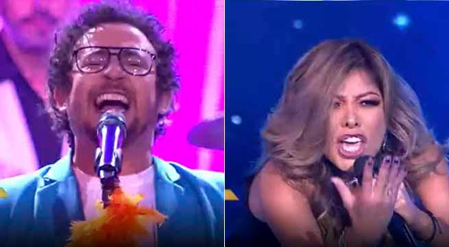 El imitador de Fito Páez sorprendió al retar a la imitadora de Gloria Trevi