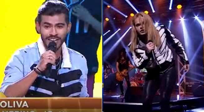 El imitador de Ezio Oliva intentó quitarles su lugar a los imitadores de Axl Rose y Slash