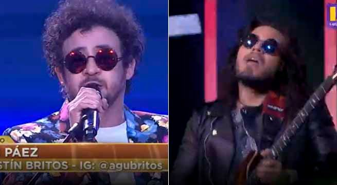 El imitador de Fito Páez volvió al programa para retar a Marcello Motta