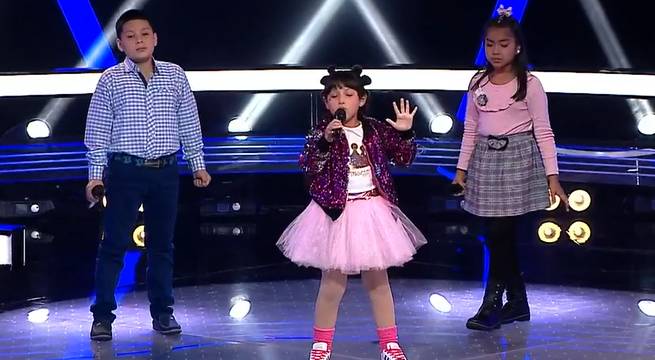 Lucía Grundy, Cielo Sánchez y Jimmy Jahaziel cantaron “Como yo te amo”