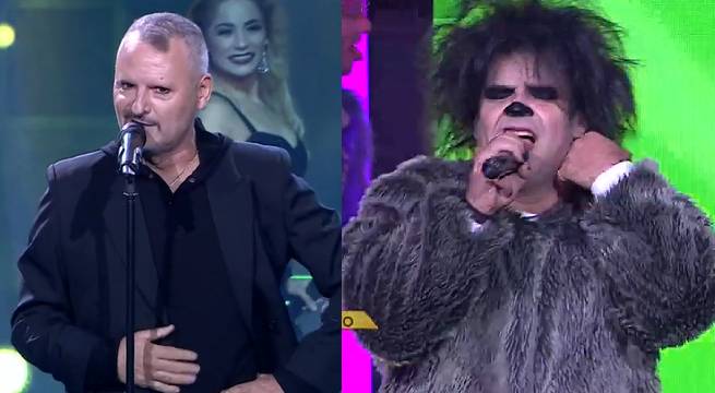 Imitadores de Miguel Bosé y Robert Smith retumbaron el escenario