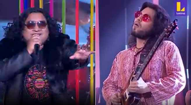 Los imitadores de Cachuca y Marcello Motta se enfrentaron en la primera batalla de la noche