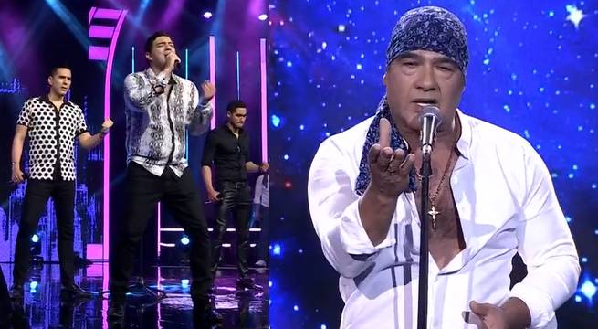 Imitadores de Leonardo Favio y Menudo tuvieron un gran duelo musical