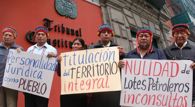 TC podría ordenar la inscripción y titulación del primer “pueblo originario” en el Perú