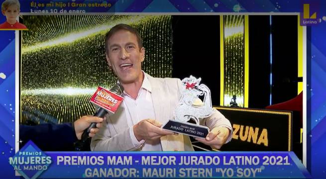 Premios MAM: Mauri Stern fue elegido el Mejor Jurado Latino 2021