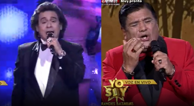 El imitador José Luis Rodríguez 'El Puma' retó al imitador de Lucho Barrios