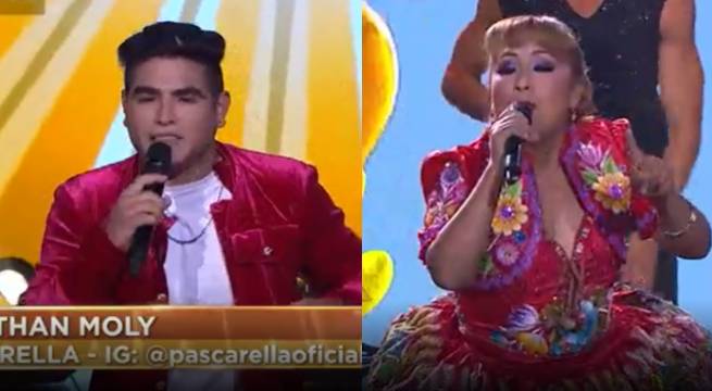 El imitador de Jonathan Molly intentó quitarle su lugar a la imitadora de Anita Santivañez