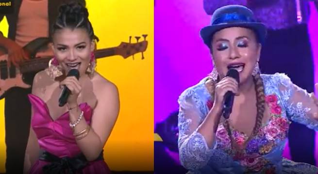 Las imitadoras de Natalia Jiménez y Anita Santivañez se enfrentaron este martes