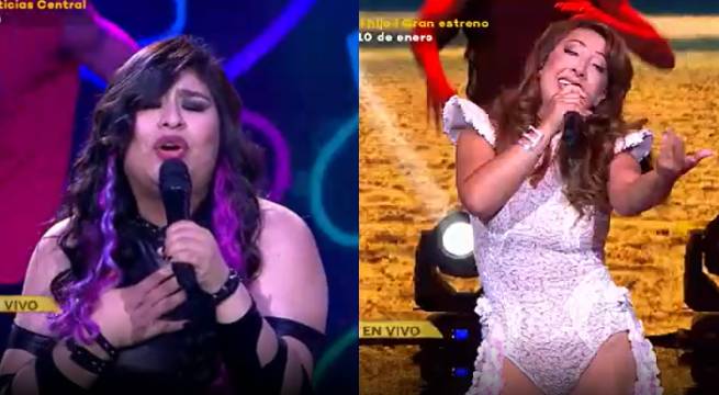 La imitadora de Briyit intentó quitarle su lugar a la imitadora de Thalía