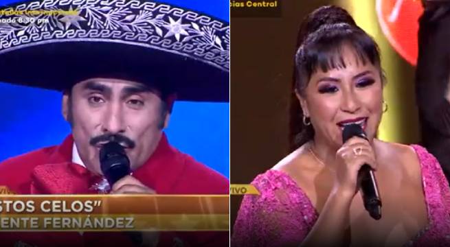 Los imitadores de Vicente Fernández y Anita Santivañez se enfrentaron en batalla de desempate