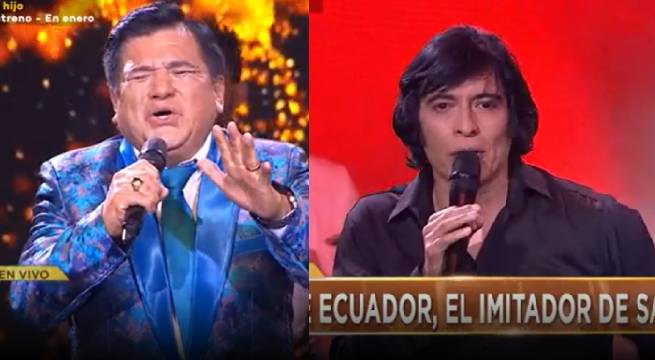 Los imitadores de Lucho Barrios y Sandro se enfrentaron en batalla de desempate
