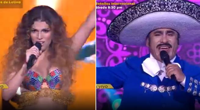 Los imitadores de Shakira y Vicente Fernández sorprendieron con sus presentaciones