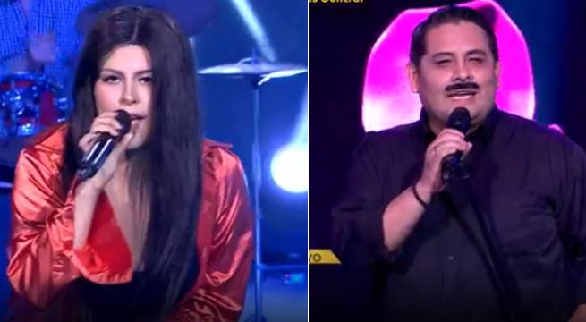 La imitadora de Alanis Morissette intentó quitarle su puesto al imitador de Gilberto Santa Rosa