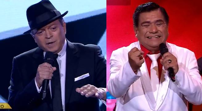 Imitadores de Frank Sinatra y Lucho Barrios tuvieron un gran duelo musical