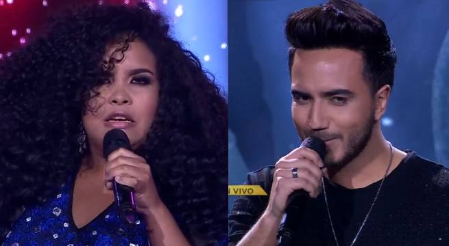 Imitadora de Amanda Miguel llegó para retar al ‘Luis Fonsi chileno’ y esto pasó