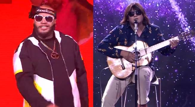 Imitadores de Farruko y José Feliciano batallaron este miércoles