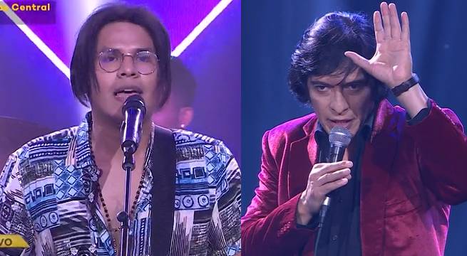 Imitadores de Marciano Cantero y Sandro tuvieron un gran duelo musical