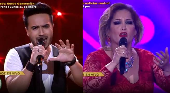 Los imitadores de Luis Fonsi y Cecilia Bracamonte se enfrentaron en batalla de desempate