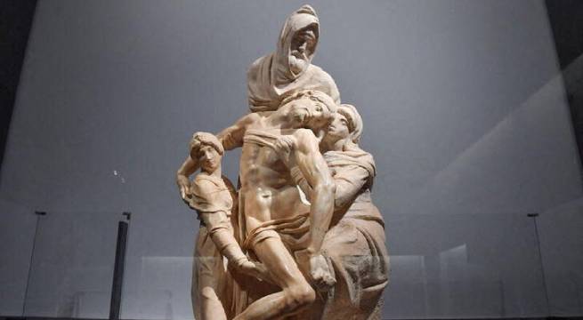 Restauración de estatua de la Piedad de Miguel Ángel en Florencia revela defectos en el mármol