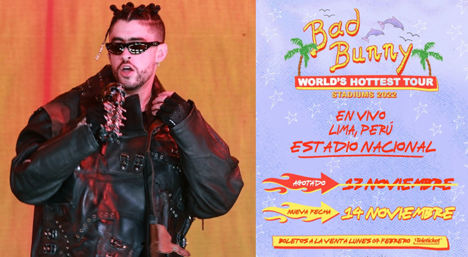 Bad Bunny: confirman segundo concierto del cantante en Lima