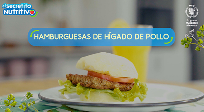 #ElSecretitoNutritivo: En el menú de hoy presentamos unas deliciosas hamburguesas de hígado de pollo