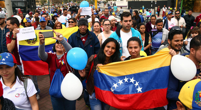 INEI ejecutará la segunda encuesta dirigida a la población venezolana que reside en el Perú