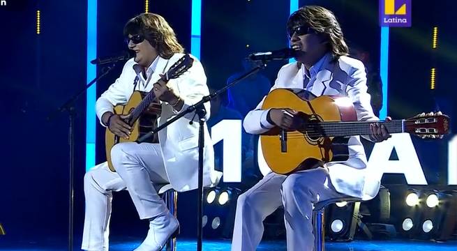 Imitadores de José Feliciano se llevaron todos los aplausos con “La copa rota”