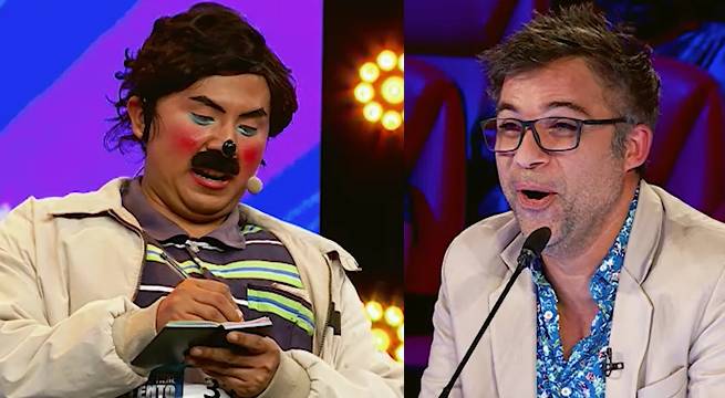 El Patrón del Humor llegó con la intención de “matar de risa” a los jurados