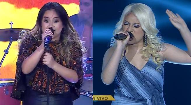 Imitadoras de Amaia Montero y Christina Aguilera no se dieron tregua