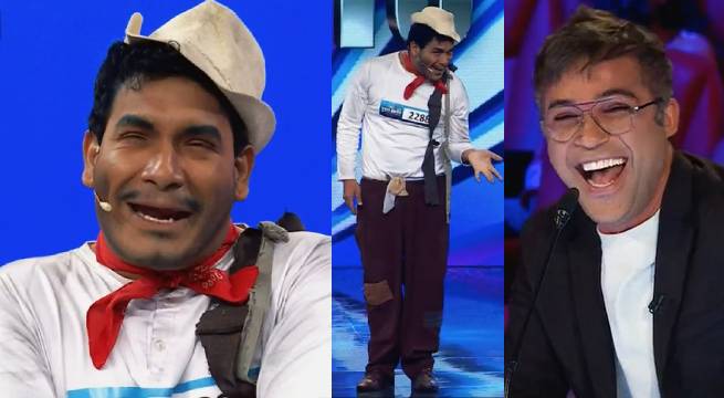 El Cantinflas chinchano se apoderó del escenario de Perú Tiene Talento