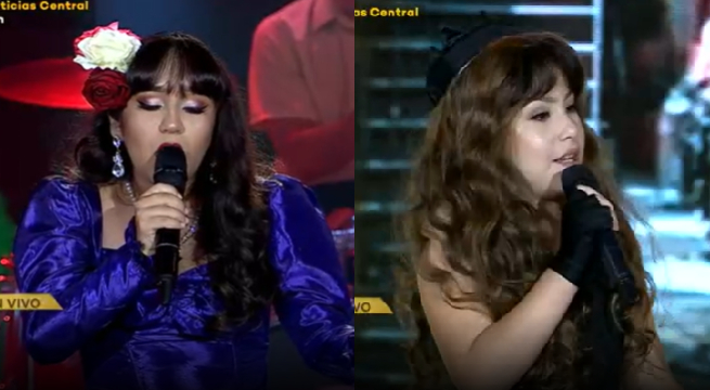 Las imitadoras de Mon Laferte y Thalía se enfrentaron en la primera batalla de la noche