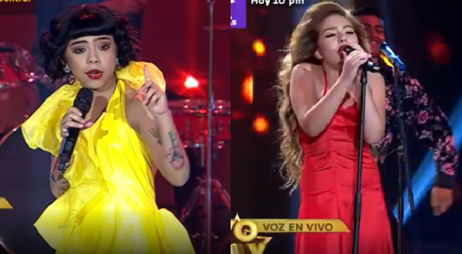 Imitadoras de Mon Laferte y Thalía se enfrentaron en la primera batalla del miércoles