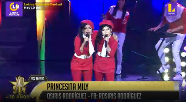 Imitadoras de la Princesita Mily intentaron convencer al jurado con el tema “Petiso”