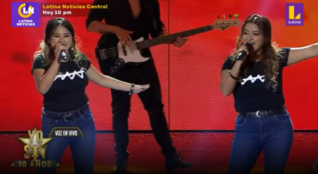 Imitadoras de Amaia Montero cantaron “La Playa” en la gala del miércoles